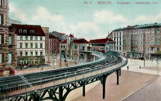 Kreuzberg (1000) Hochbahn Schlesisches Tor  I-II - Andere & Zonder Classificatie