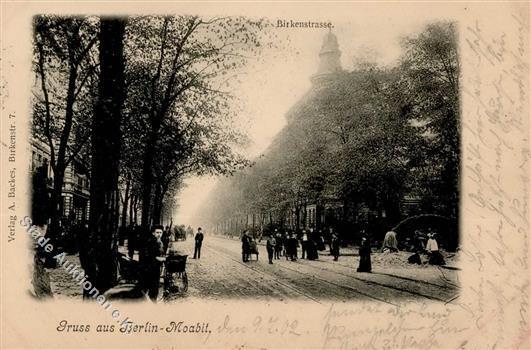 Moabit (1000) Birkenstraße 1902 I-II - Andere & Zonder Classificatie