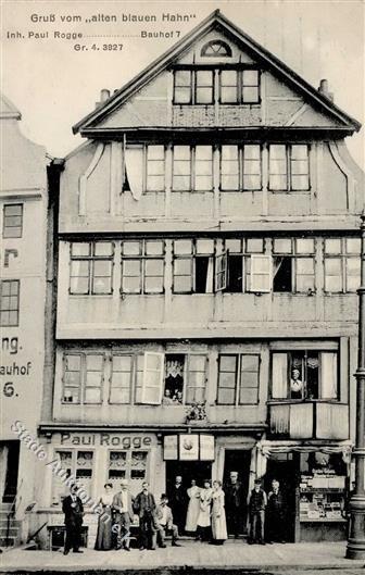 Hamburg (2000) Gasthaus Zum Alten Blauen Hahn  1913 I - Andere & Zonder Classificatie