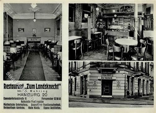 Hamburg (2000) Gasthaus Zum Landsknecht Eppendorferlandstraße 95 I-II - Andere & Zonder Classificatie