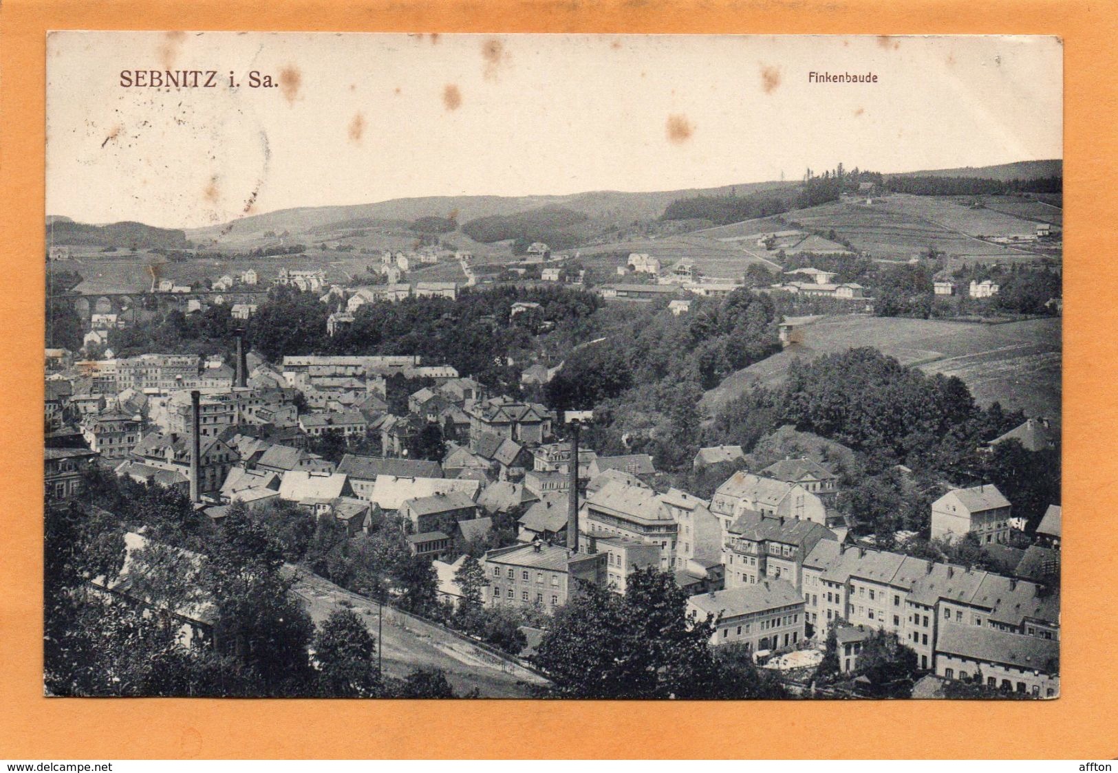 Sebnitz I S 1919 Postcard - Sebnitz