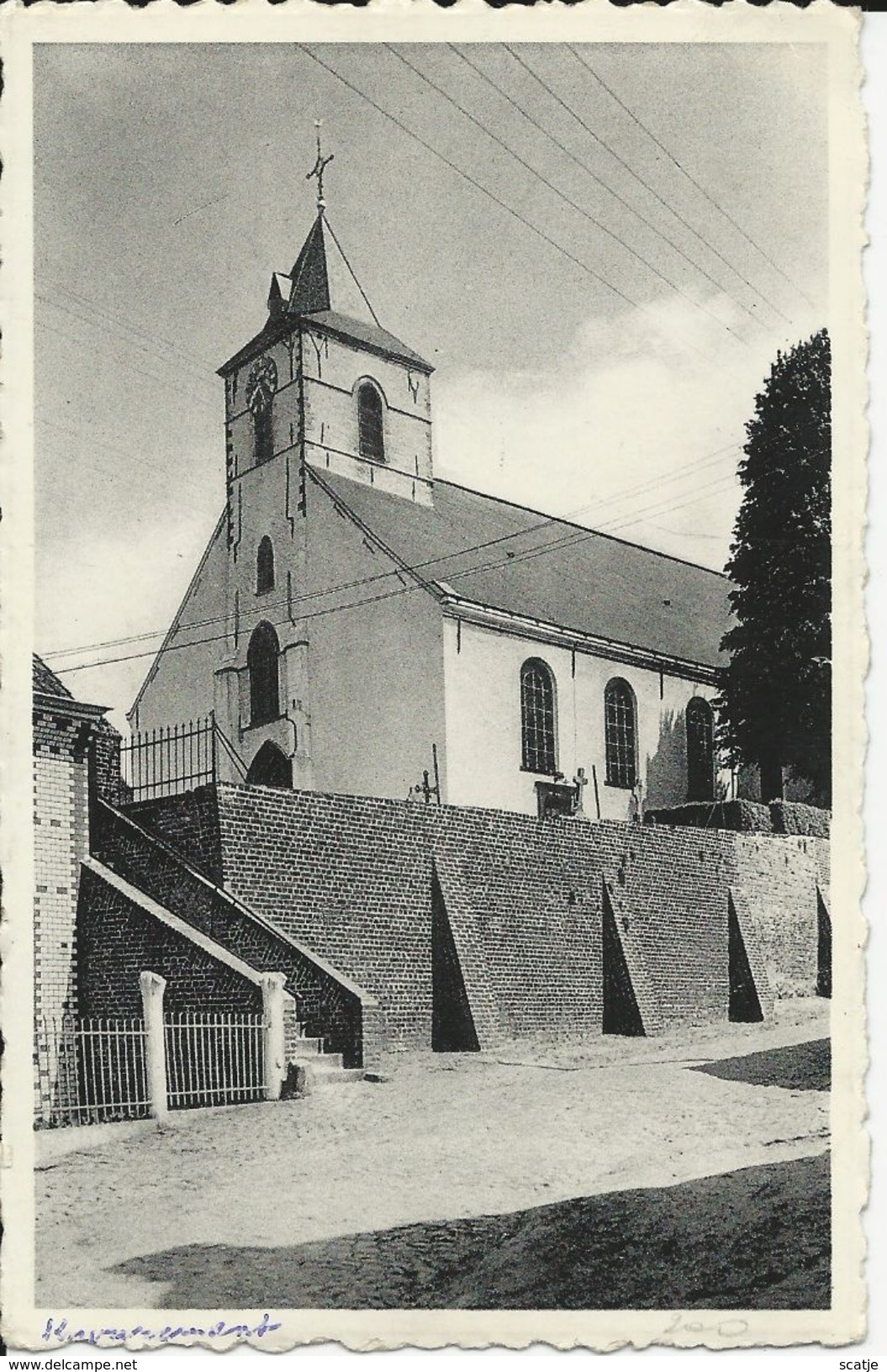 Kwaremont.     De Kerk   -   L'Eglise.   -   1965    Naar   Gent - Kluisbergen