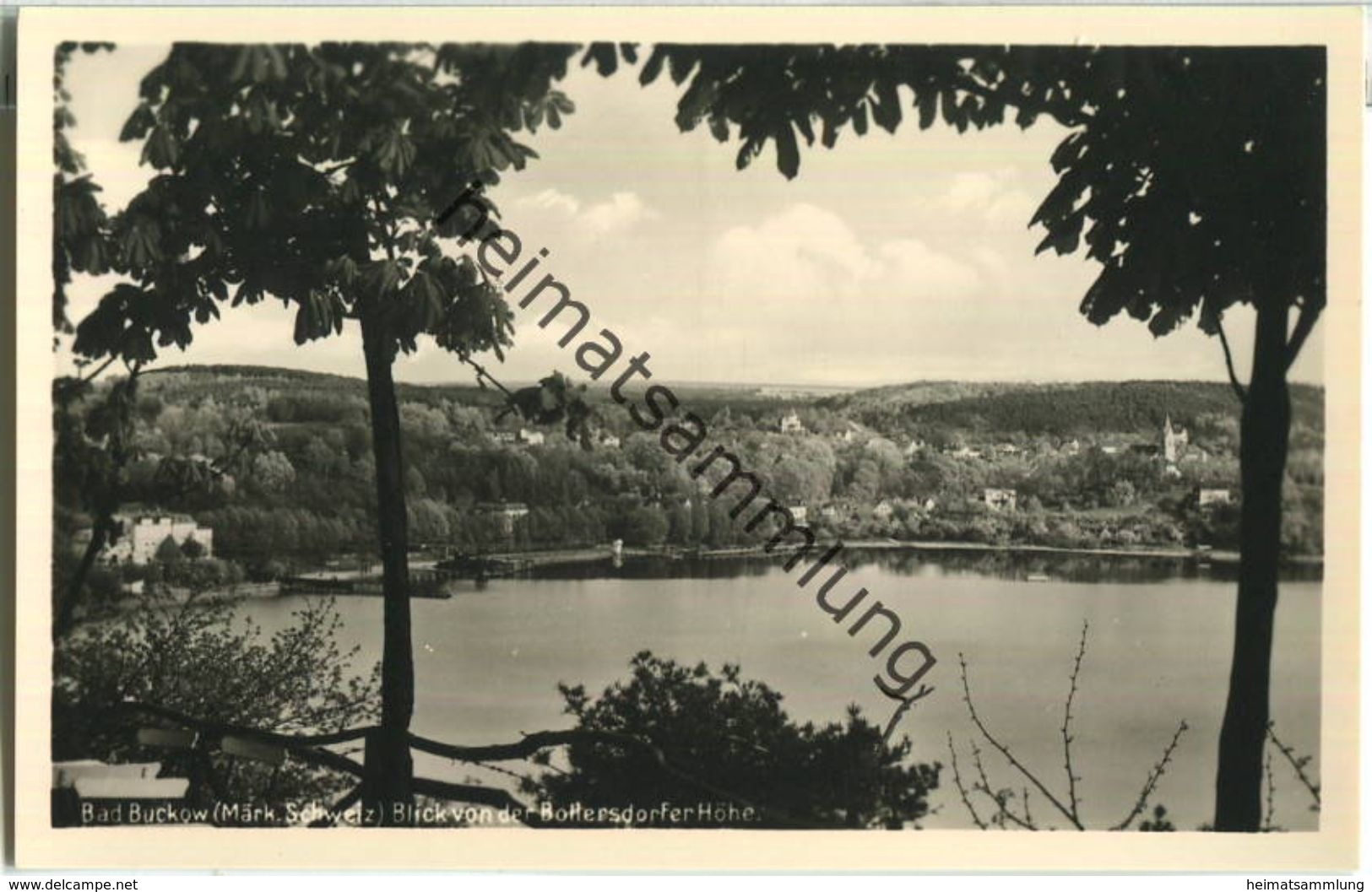 Bad Buckow - Märkische Schweiz - Blick Von Der Bottersdorfer Höhe - Foto-Ansichtskarte - Verlag Rudolf Lambeck Berlin - Buckow