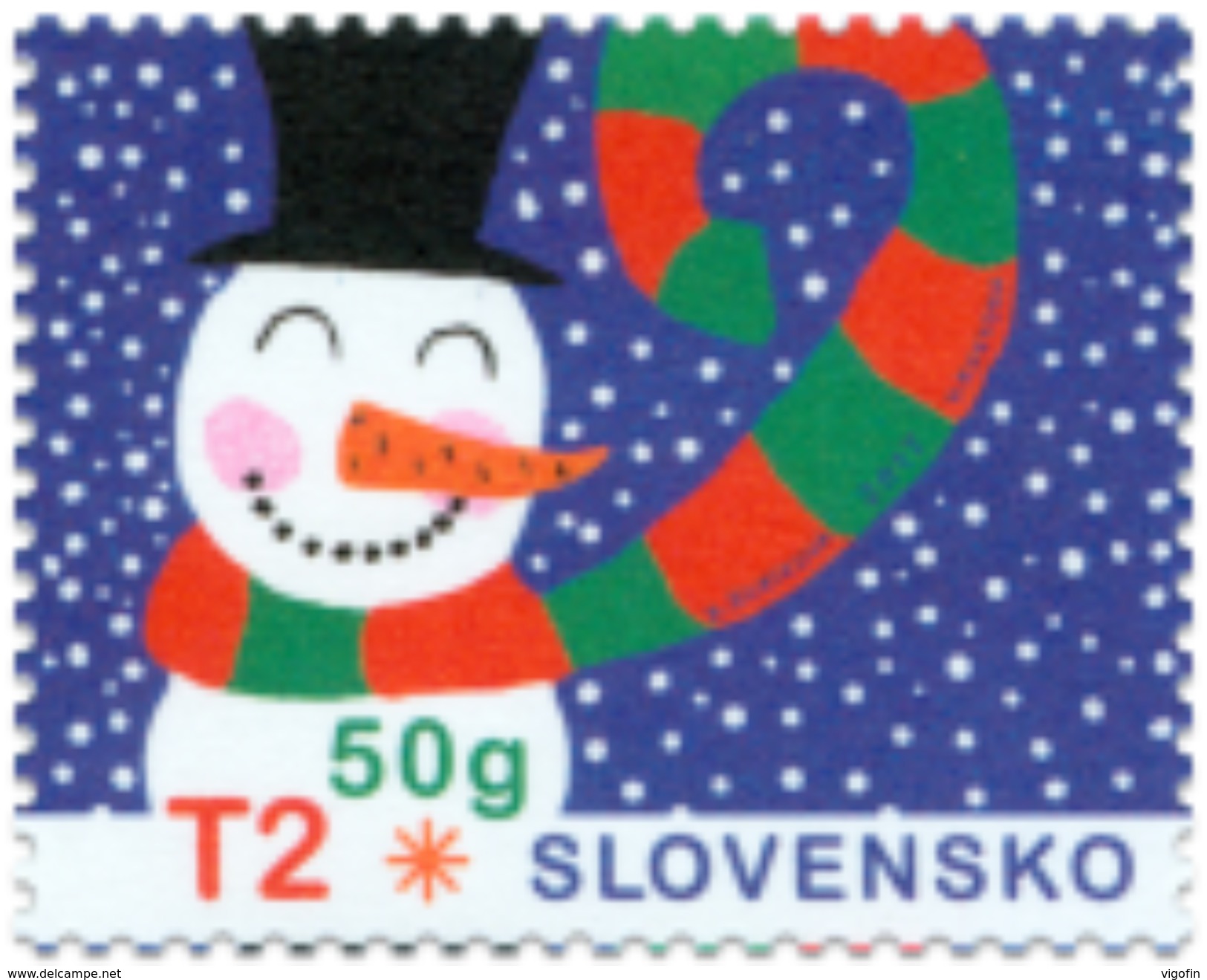 SK 2017-20 NEW YEAR, SLOVAKIA, 1 X 1v, MNH - Ongebruikt