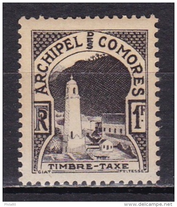 Comores Taxe N°2** - Used Stamps