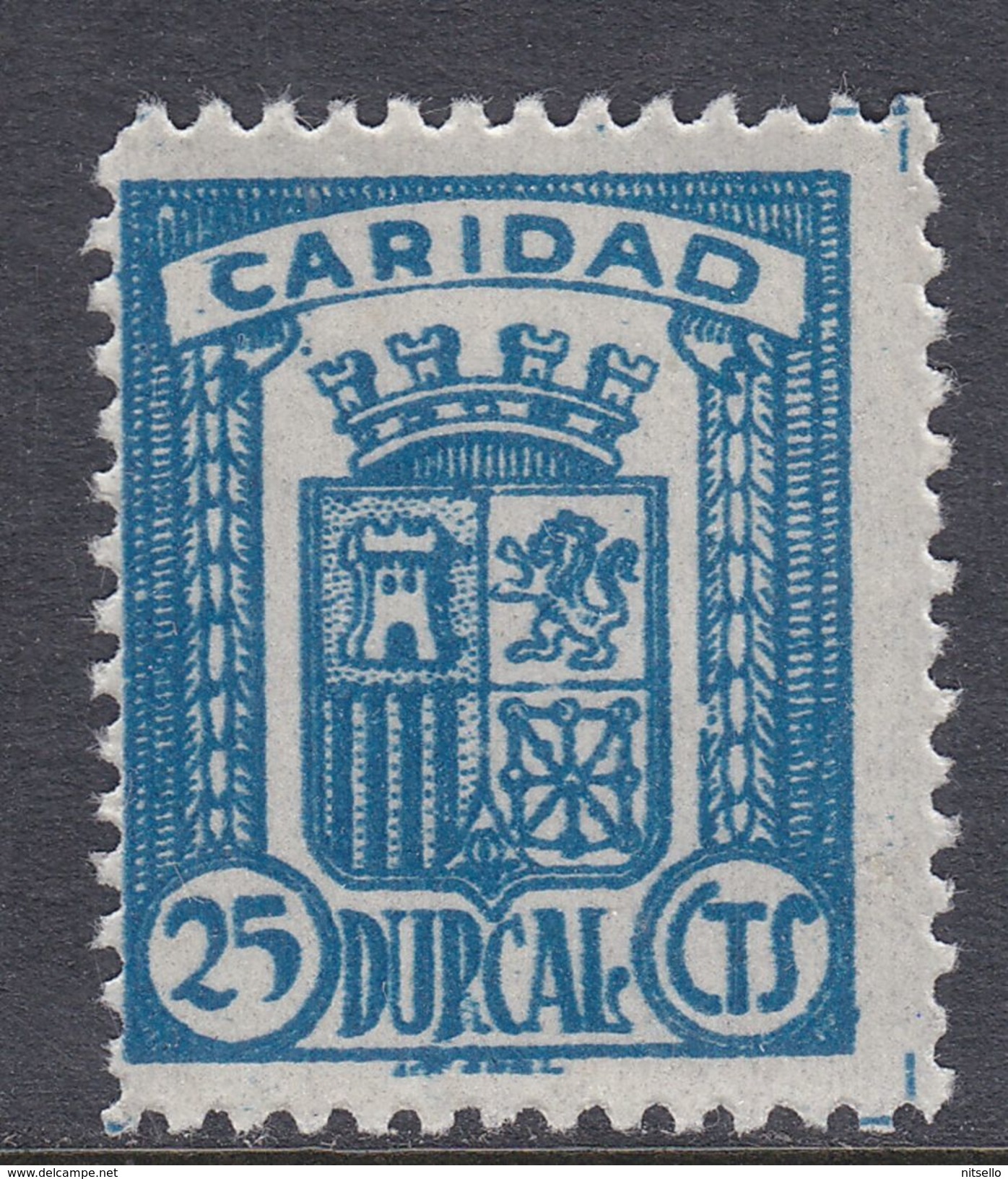 LOTE 2112A  ///  (C125)   DURCAL (GRANADA) Nº 5 CARIDAD CATALOGO FESOFI **MNH - Emissioni Repubblicane