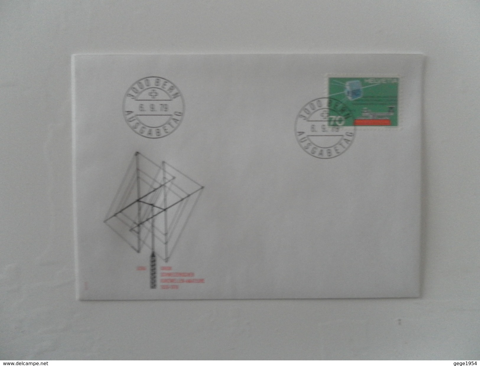 SUISSE FDC YT1094 CINQUANTENAIRE DES RADIOS AMATEURS - FDC