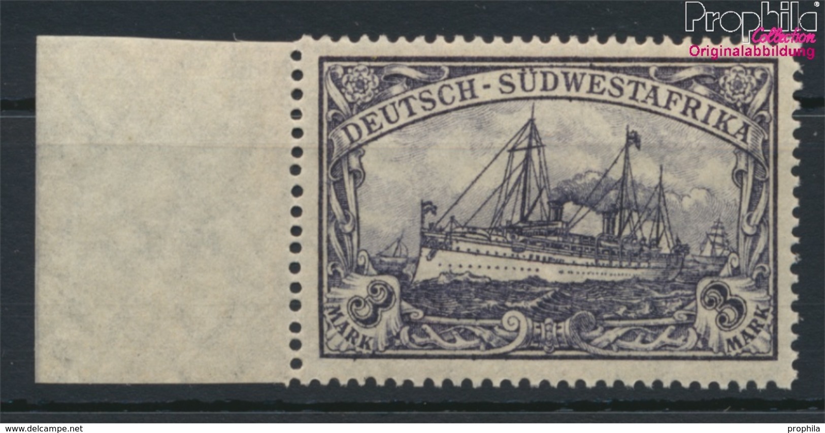Deutsch-Südwestafrika 31a Postfrisch 1919 Schiff Kaiseryacht Hohenzollern (9120271 - Deutsch-Südwestafrika