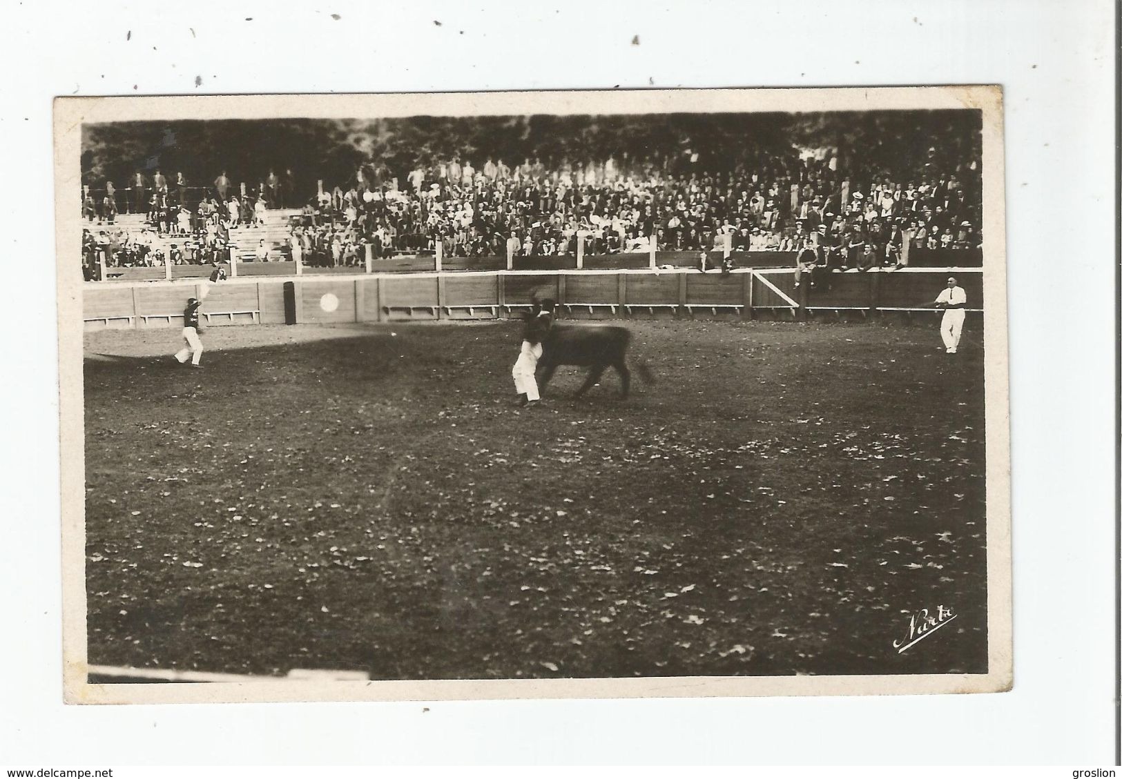 VILLENEUVE DE MARSAN 9 COURSE LANDAISE 1947 - Villeneuve De Marsan