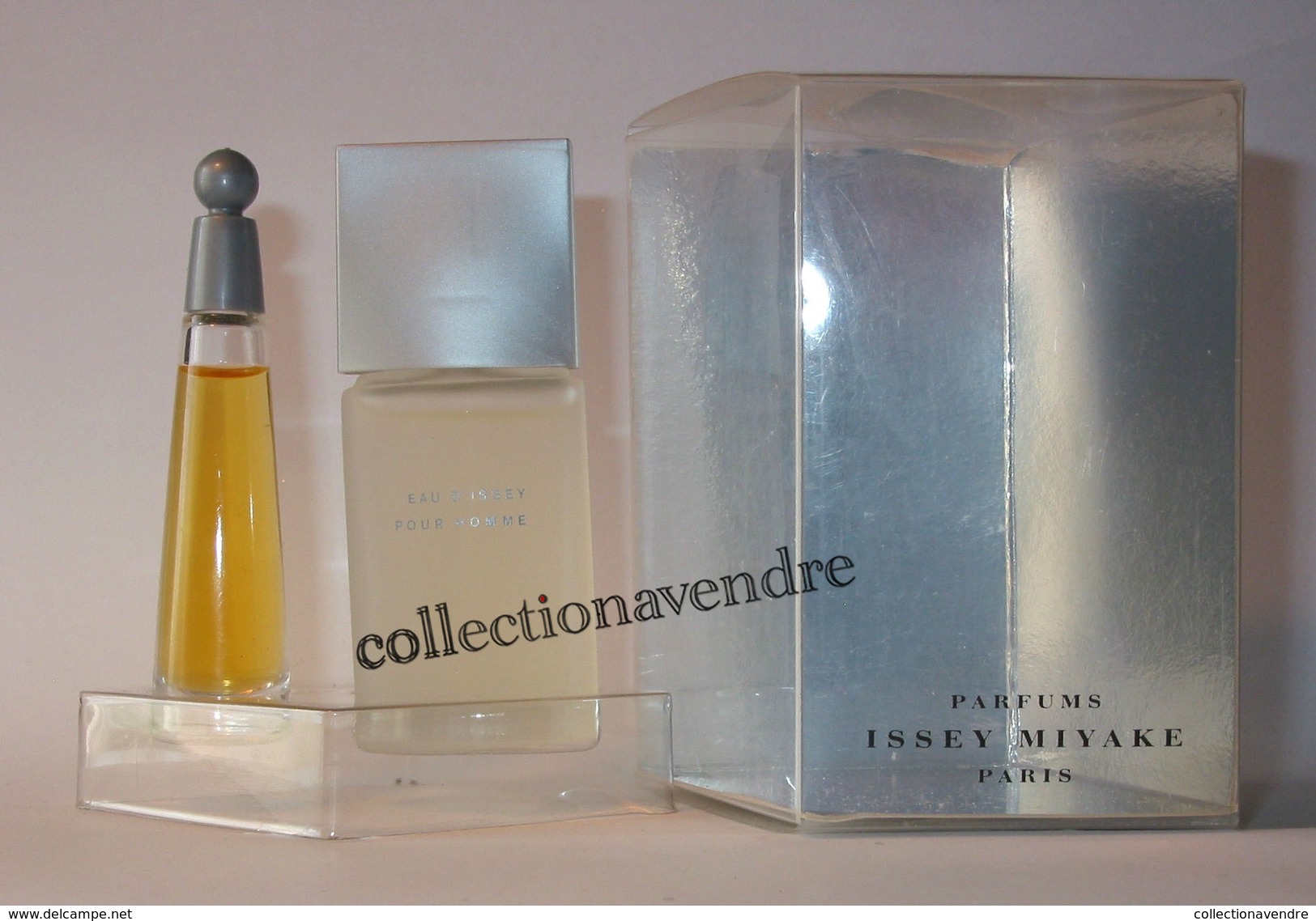 ISSEY MYAKE : L'eau D'Issey Version 1992. Duo St Valentin Homme & Femme. Parfait état - Miniatures Femmes (avec Boite)