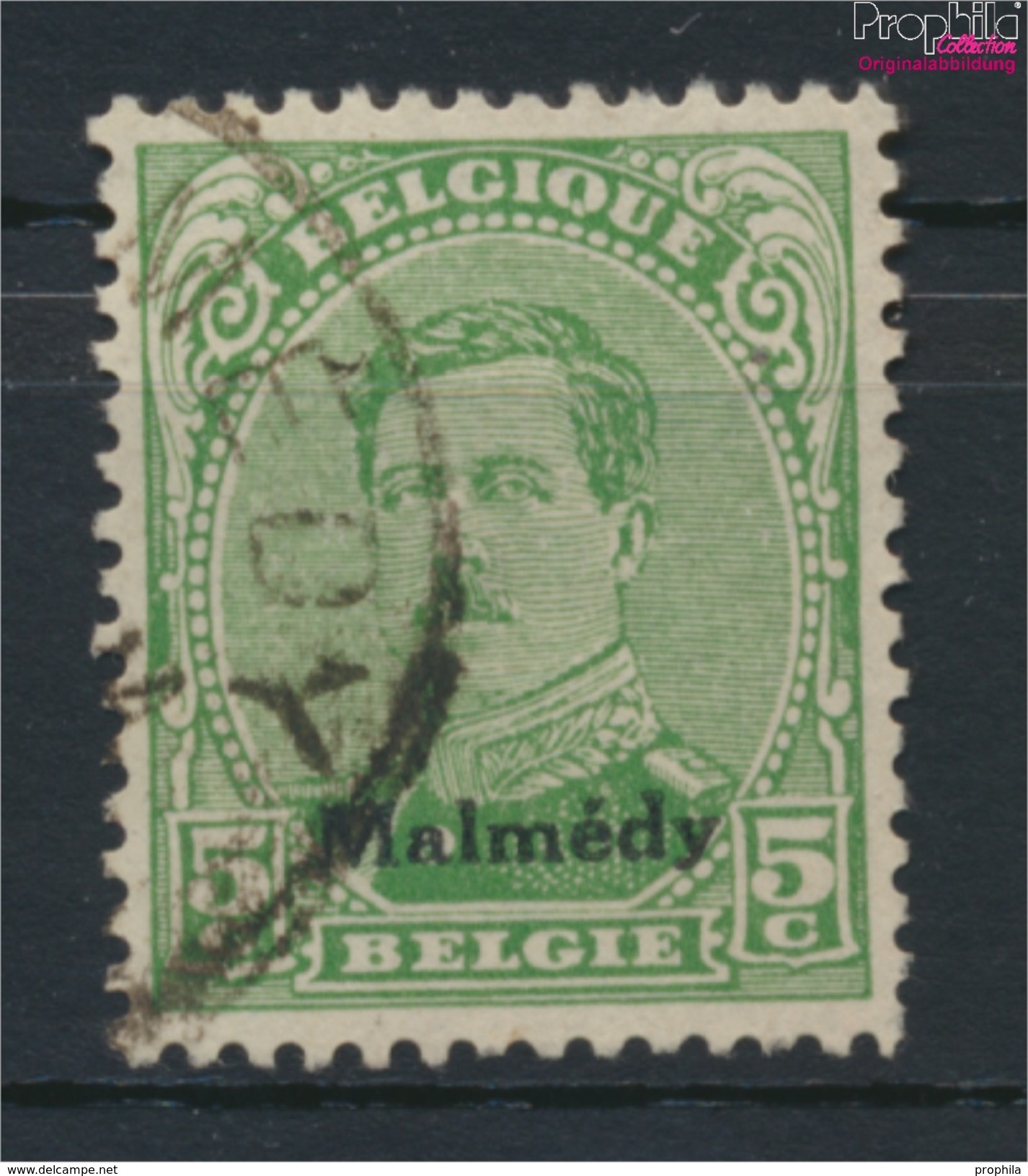 Belgische Post Malmedy 3A II, Ornament Nicht Gebrochen Gestempelt 1920 Albert I. (9120063 - OC55/105 Eupen & Malmédy