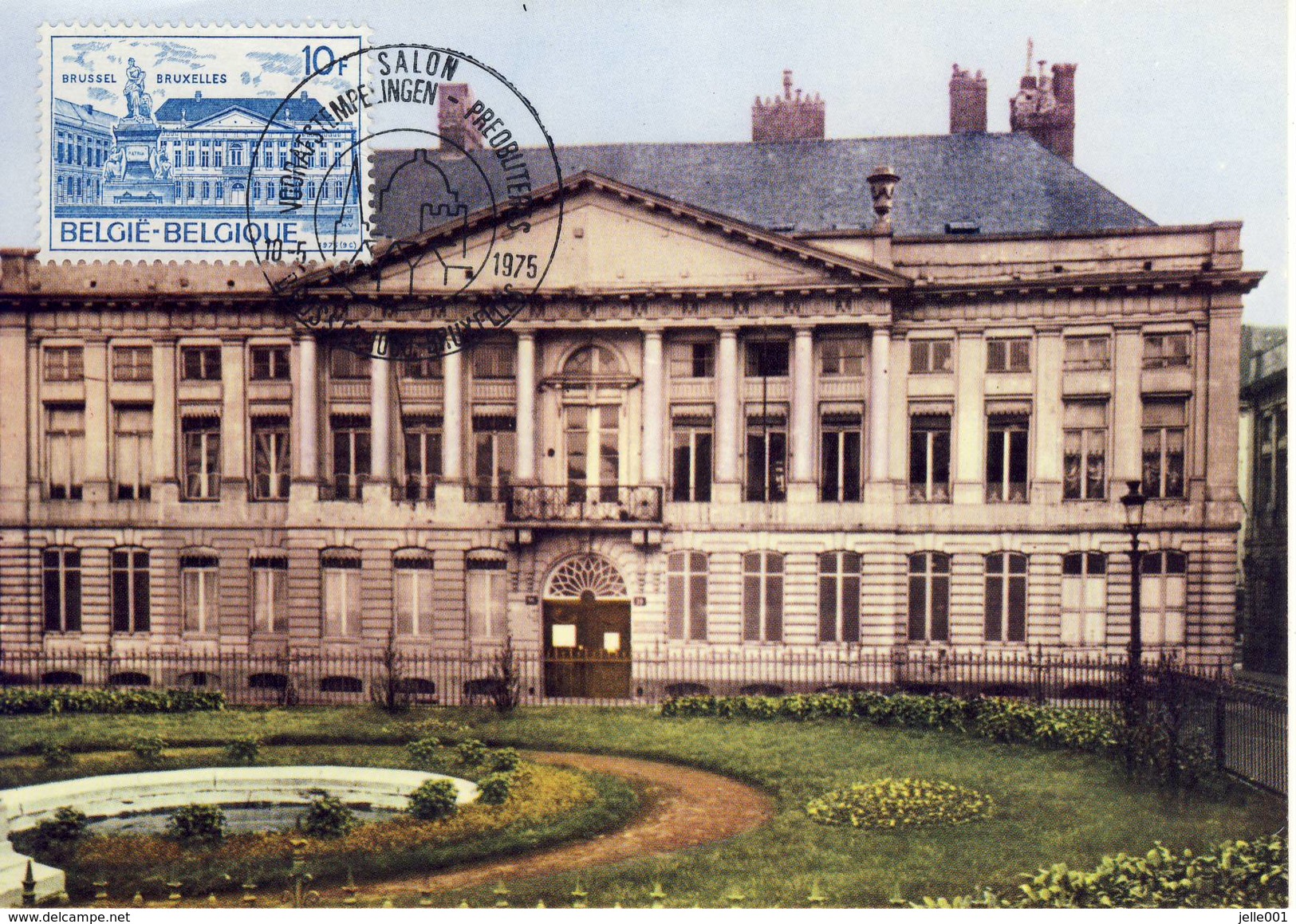 Bruxelles Place Des Martyrs Brussel Martelarenplein Préobliteré Voorafstempeling 1975 - Marktpleinen, Pleinen