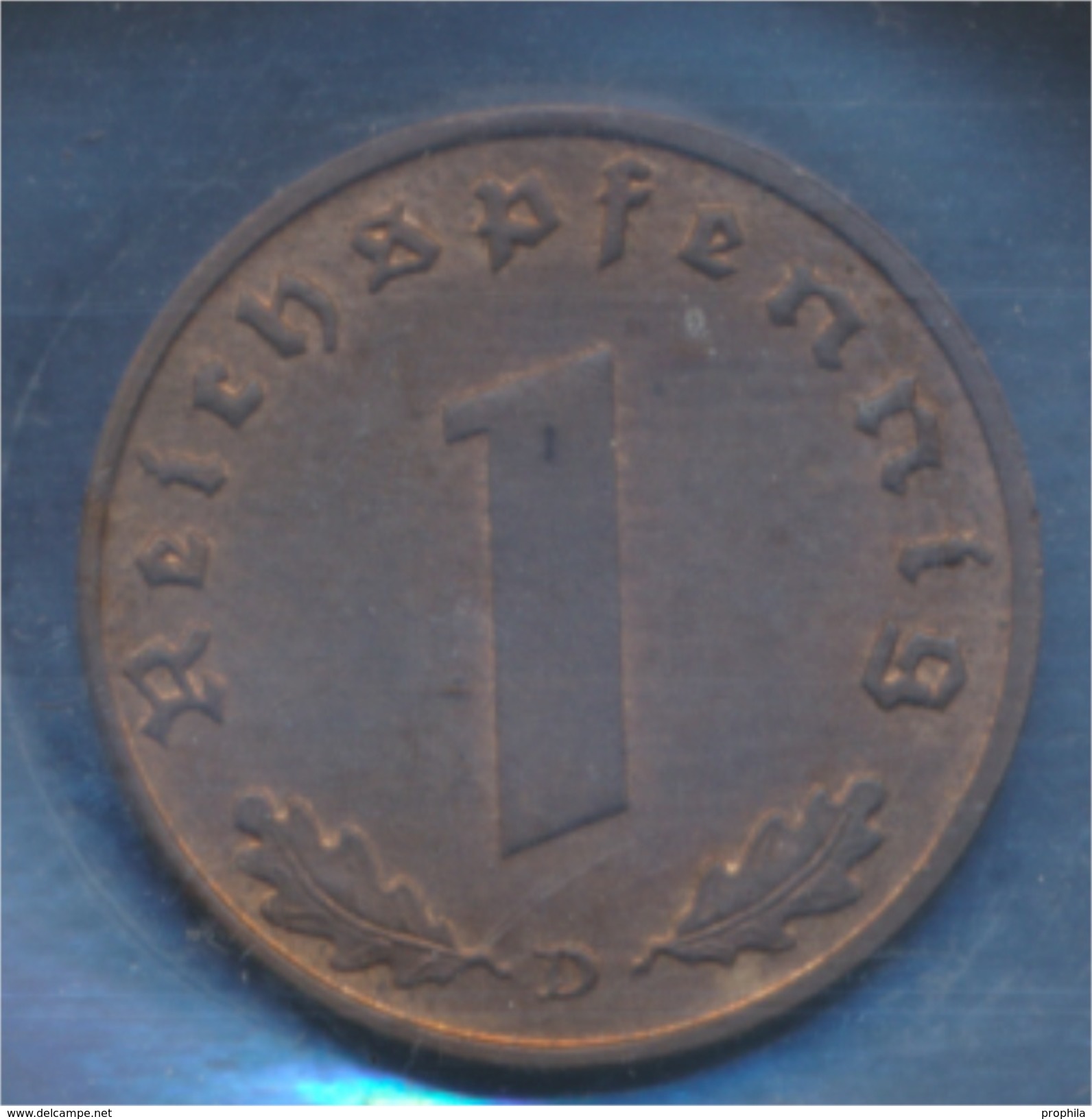 Deutsches Reich Jägernr: 361 1939 D Stgl./unzirkuliert Bronze 1939 1 Reichspfennig Reichsadler (7879620 - 1 Reichspfennig
