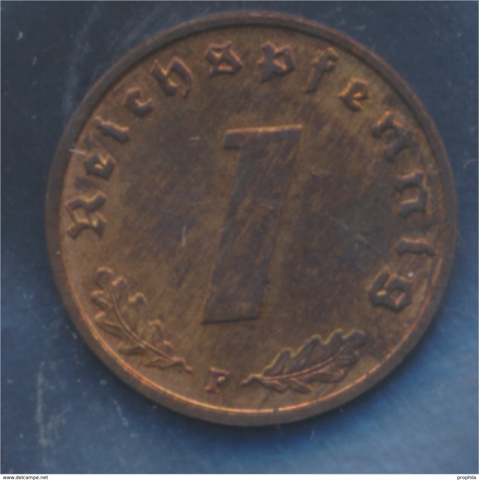 Deutsches Reich Jägernr: 361 1940 F Stgl./unzirkuliert Bronze 1940 1 Reichspfennig Reichsadler (7879613 - 1 Reichspfennig