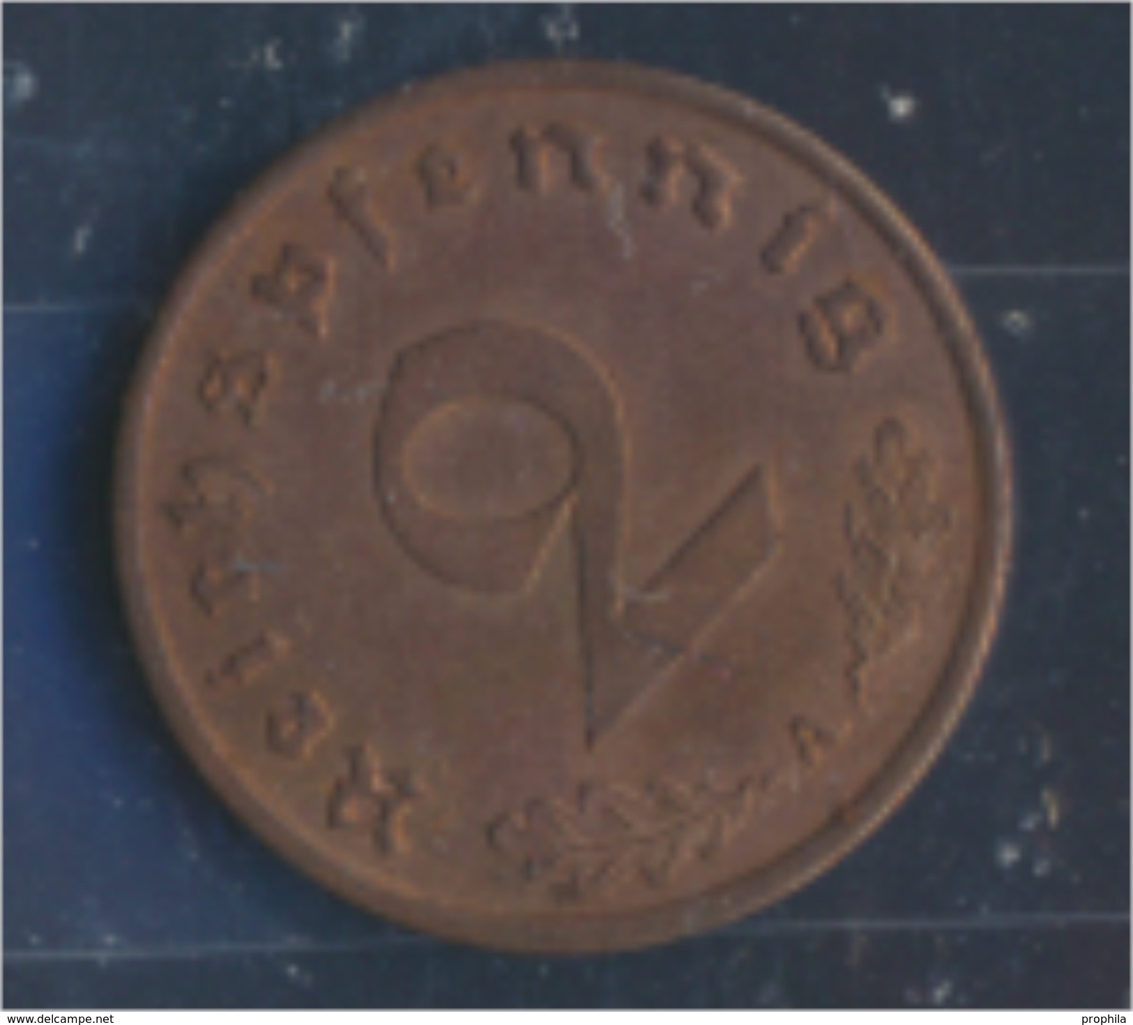 Deutsches Reich Jägernr: 362 1939 A Stgl./unzirkuliert Bronze 1939 2 Reichspfennig Reichsadler (7862395 - 2 Reichspfennig