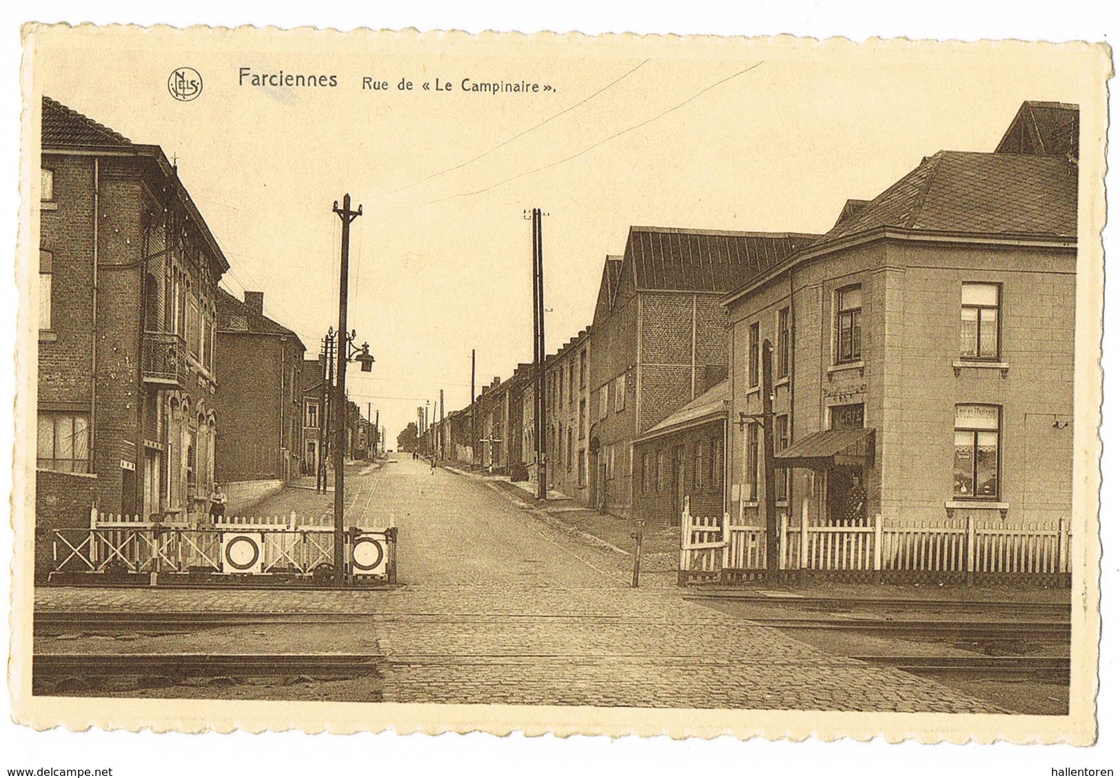 Farciennes : Rue De "Le Campinaire"    ( 2 Scans) - Farciennes