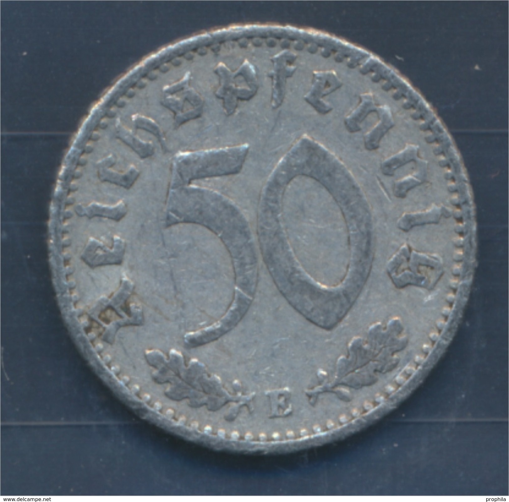 Deutsches Reich Jägernr: 372 1941 E Sehr Schön Aluminium 1941 50 Reichspfennig Reichsadler (7875287 - 50 Reichspfennig