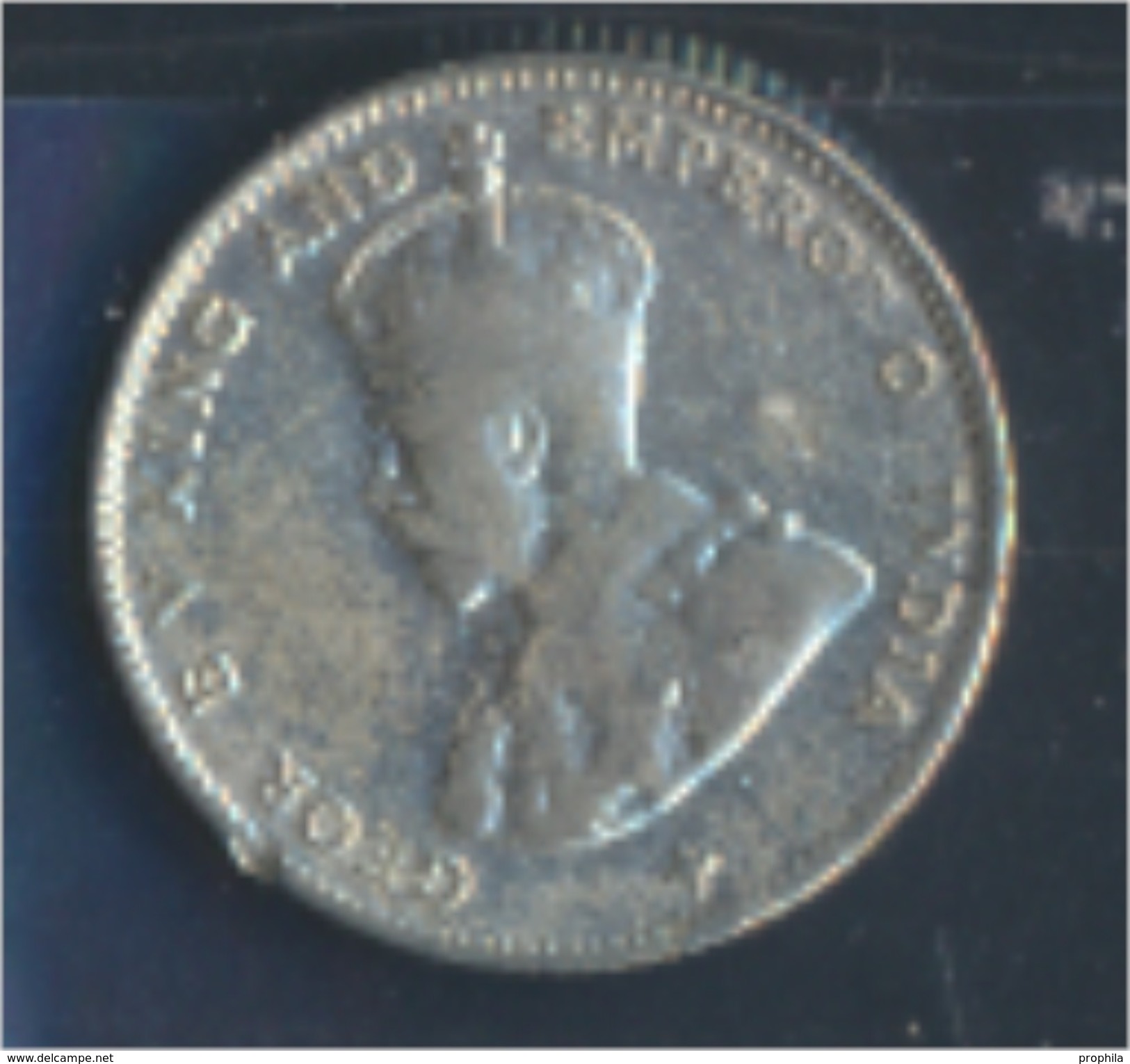 Straits Settlements KM-Nr. : 29 1918 Sehr Schön Silber 1918 10 Cents George V. (8977140 - Malaysie