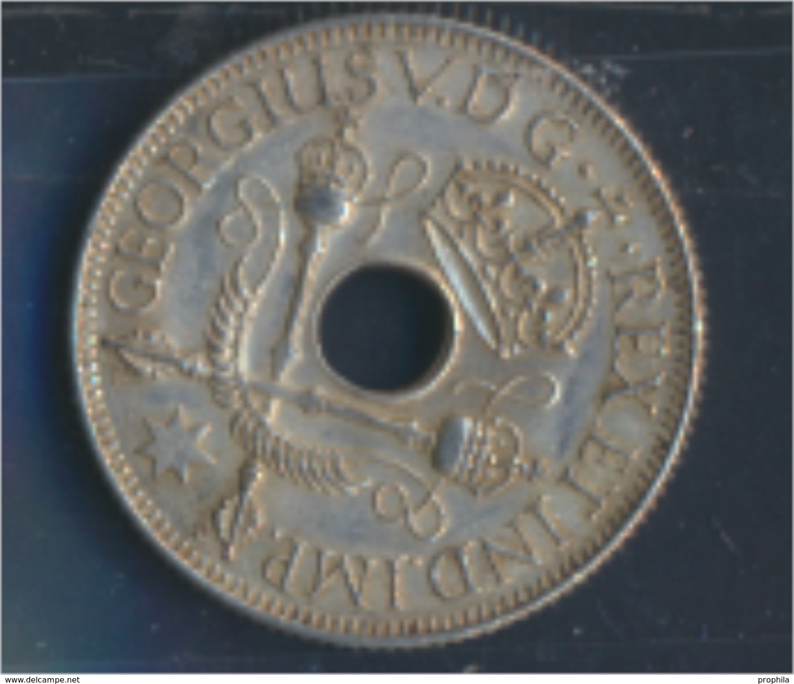 Neuguinea 5 1935 Vorzüglich Silber 1935 1 Shilling Zepter (8977166 - Papua New Guinea