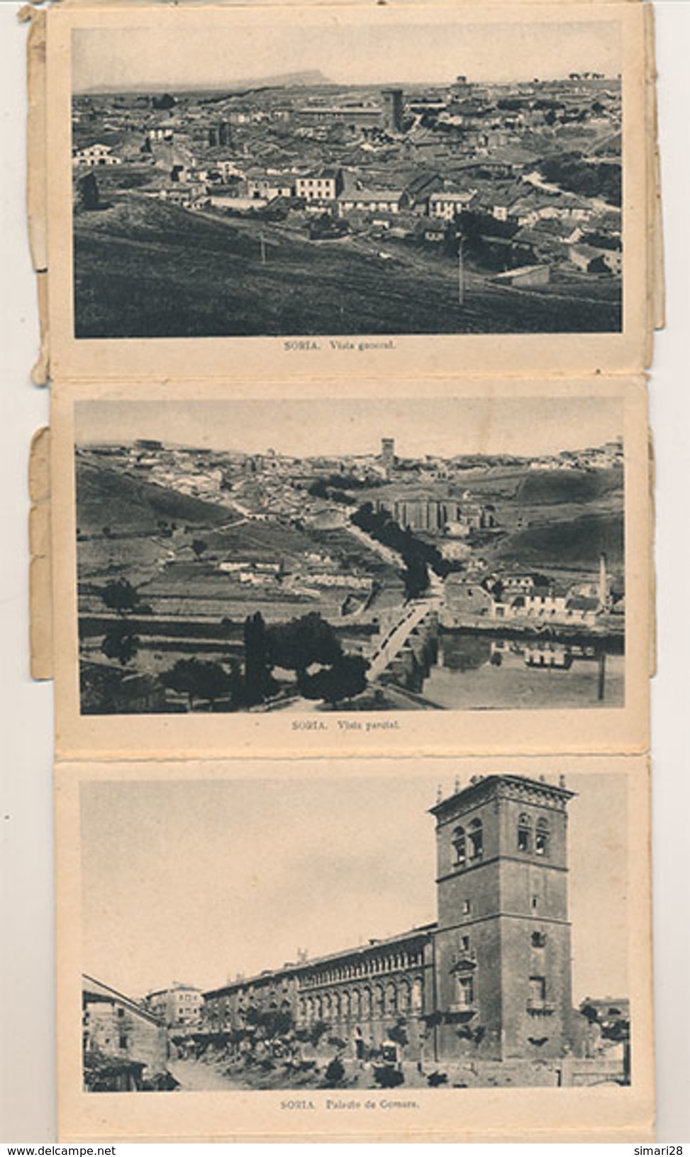 SORIA - CARNET COMPLET DE 10 CARTES POSTALES (DEPLIANT) - Soria