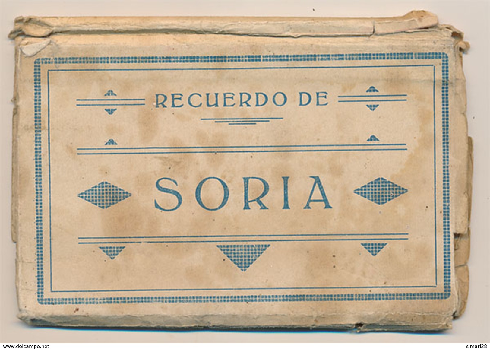 SORIA - CARNET COMPLET DE 10 CARTES POSTALES (DEPLIANT) - Soria