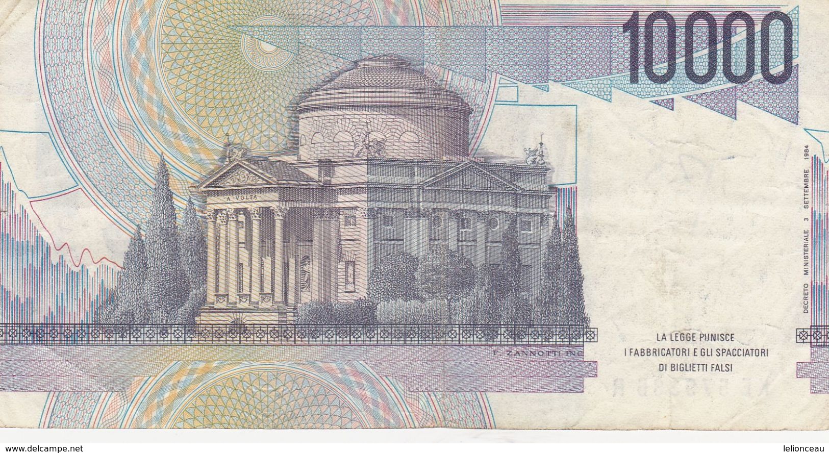 1 000 Lire Italie 1984 - 1000 Lire