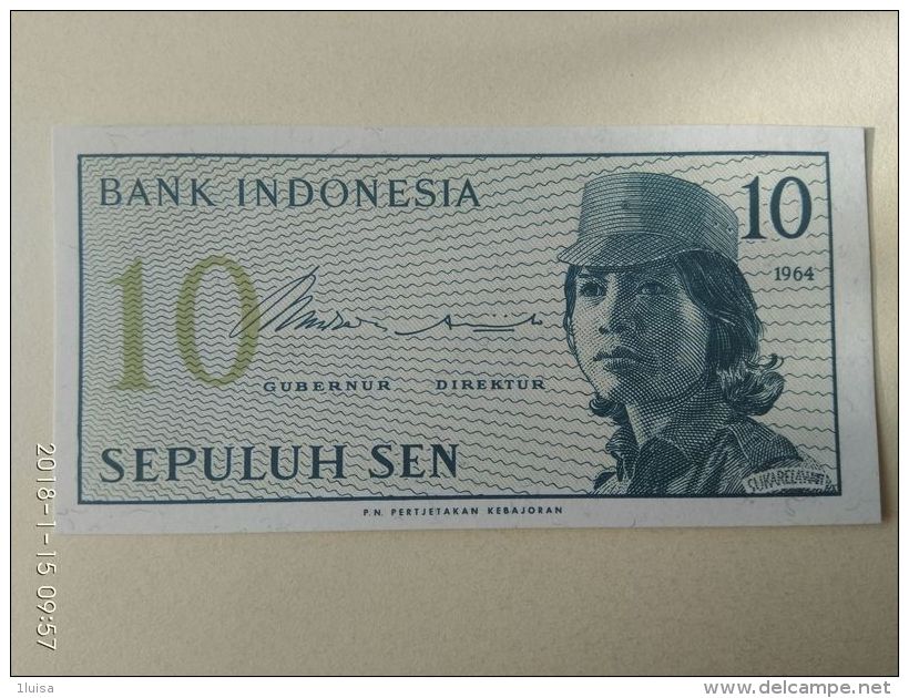 10 Sen 1964 - Indonesia