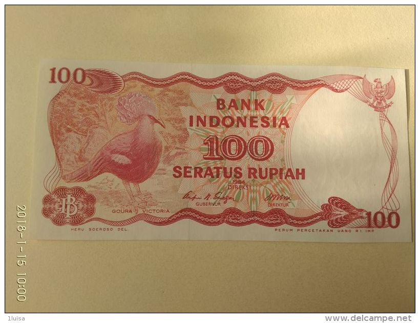 100 Rupiah 1984 - Indonesia