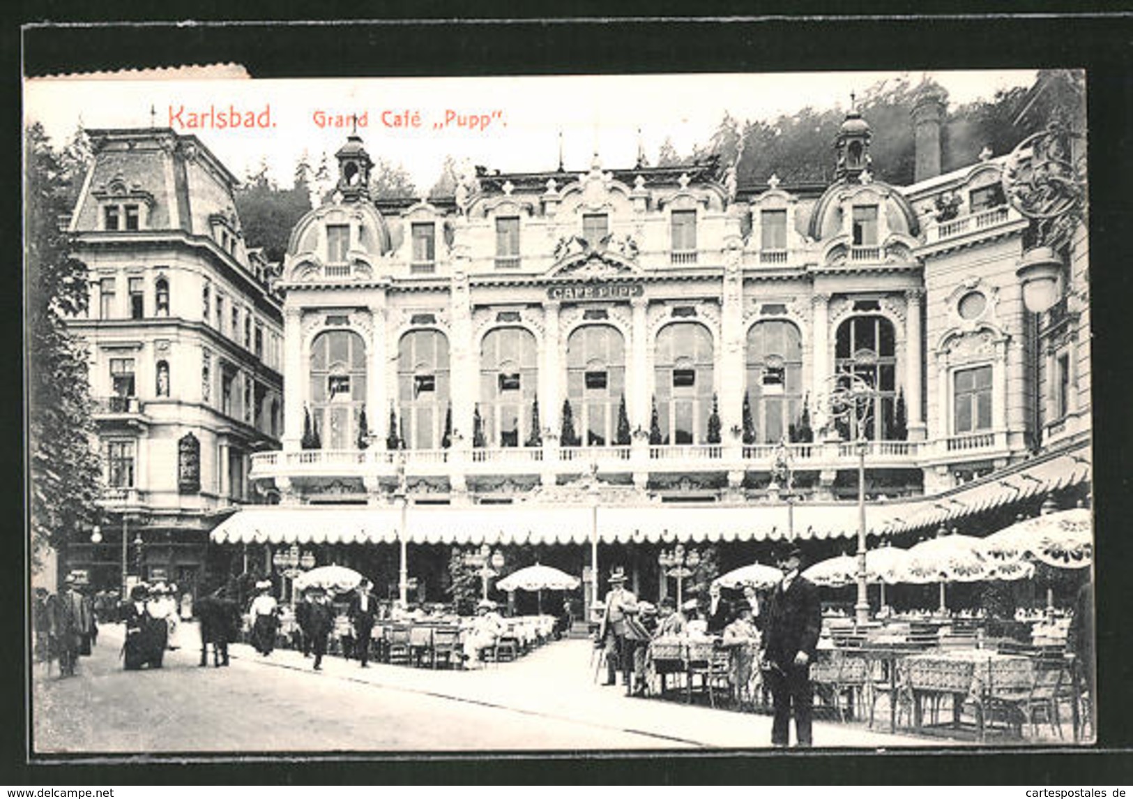 CPA Karlsbad, Grand-Café Pupp - Tsjechië