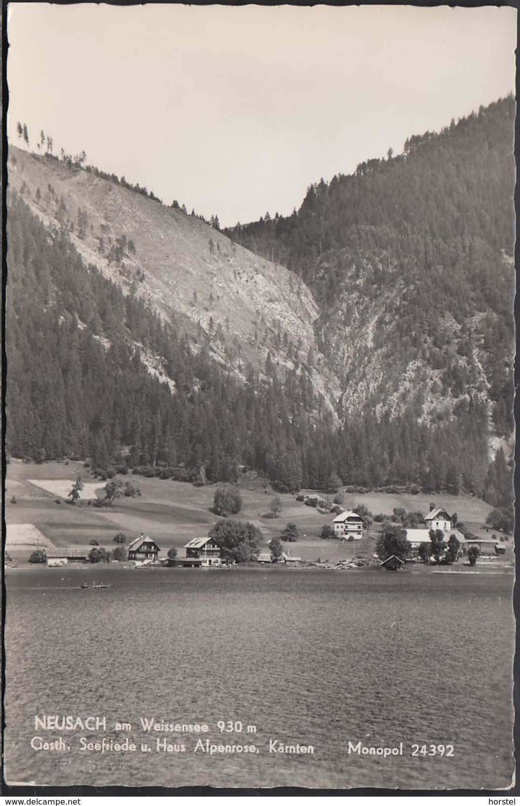 Austria - 9762 Neusach - Weissensee - Gasthof Seefriede U . Haus Alpenrose - Weissensee