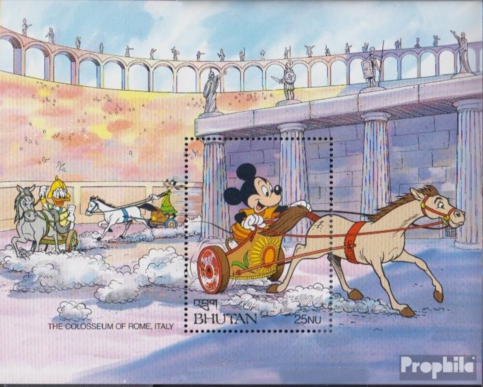 Bhutan Block302 Postfrisch 1991 Walt-Disney-Figuren - Bhutan
