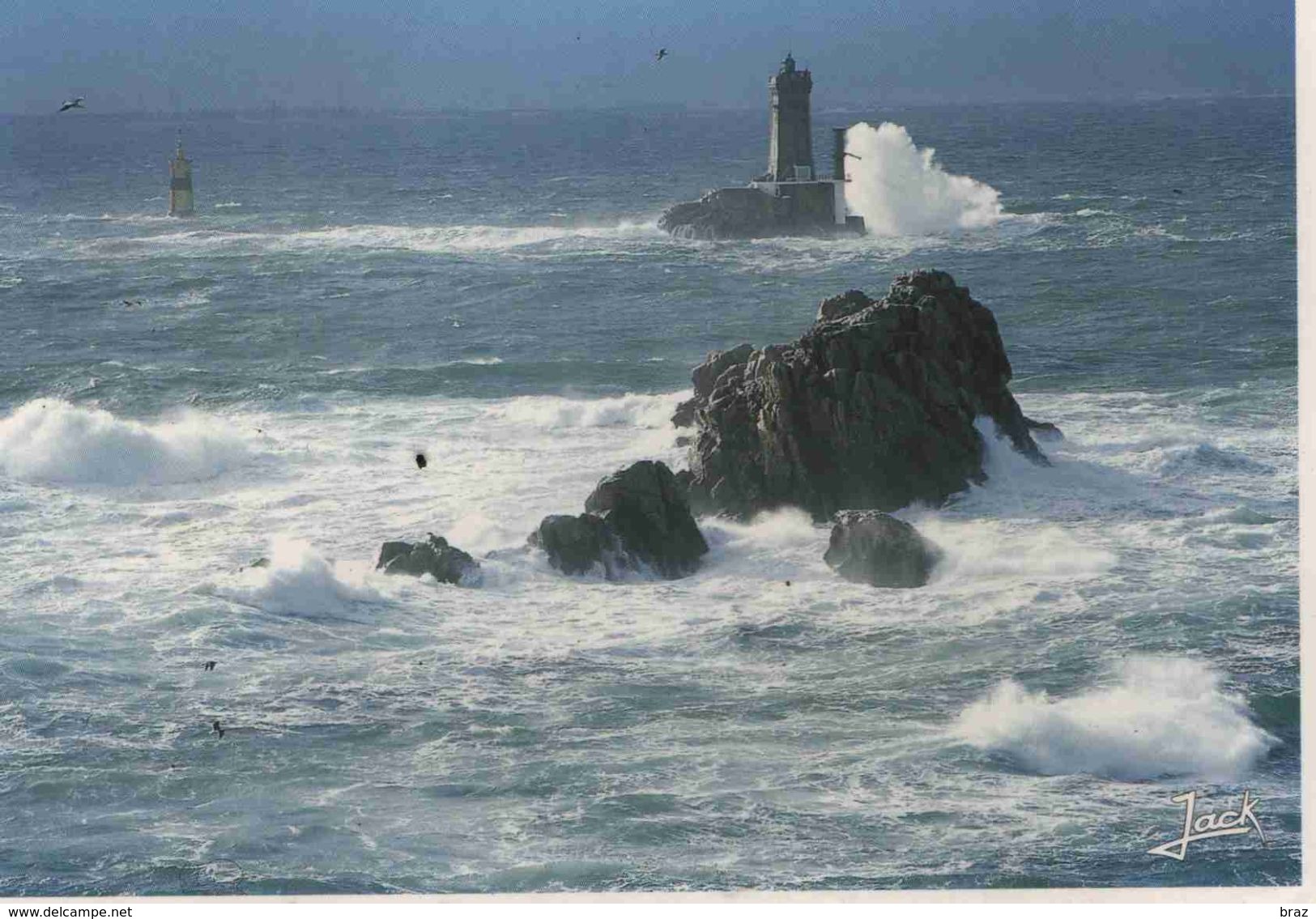 CPM  Pointe Du Raz Phare De La Vieille - Plogoff