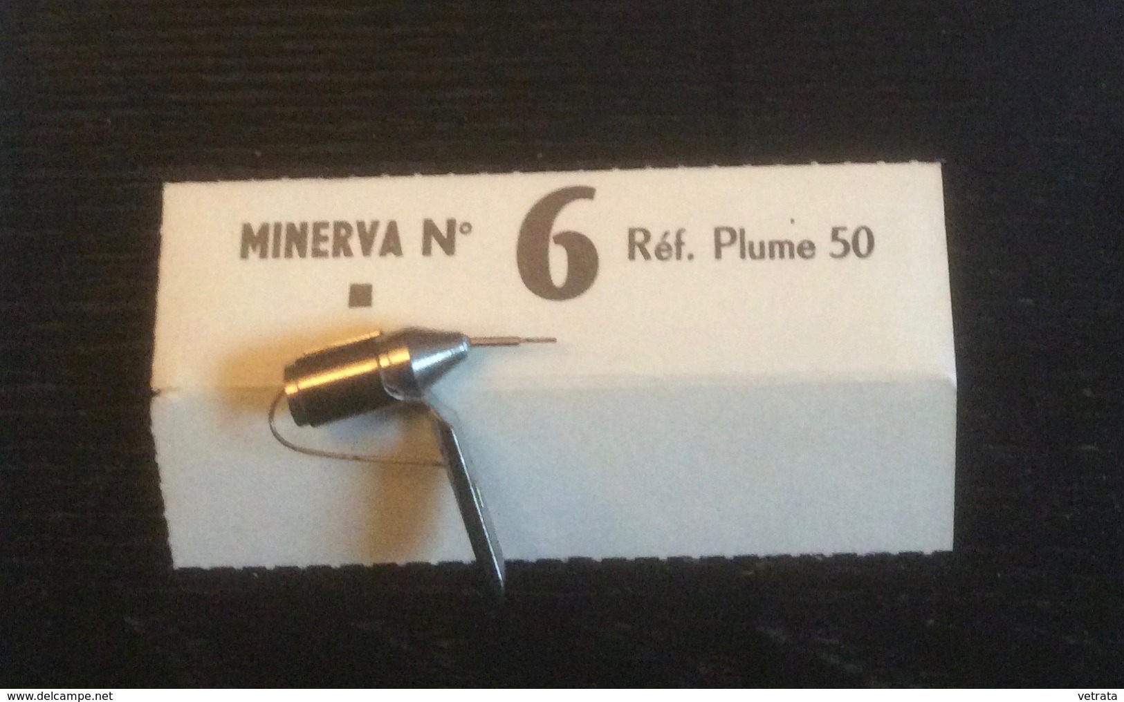 PLUME MINERVA N° 6  POUR TRACE LETTRES (neuves) - Vulpen