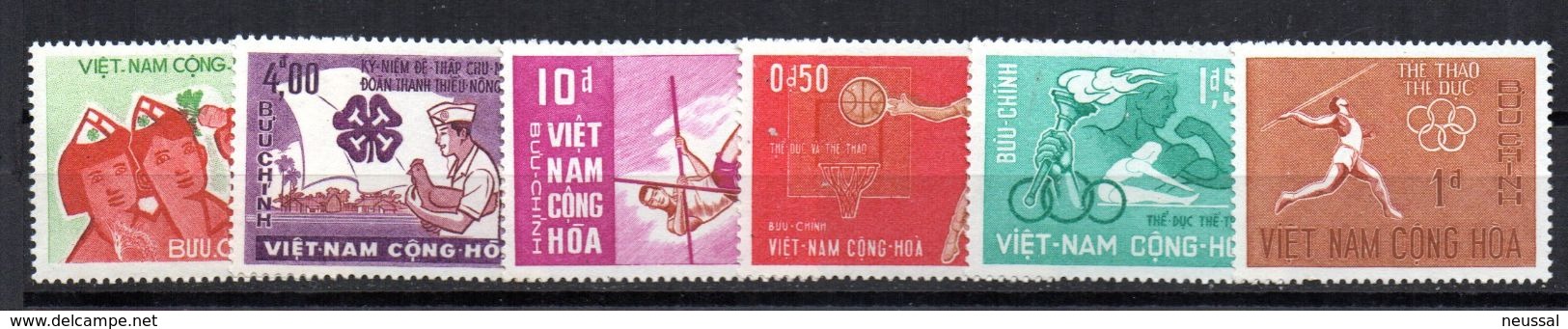 Serie  Nº 273/8  Vietnam S. - Vietnam