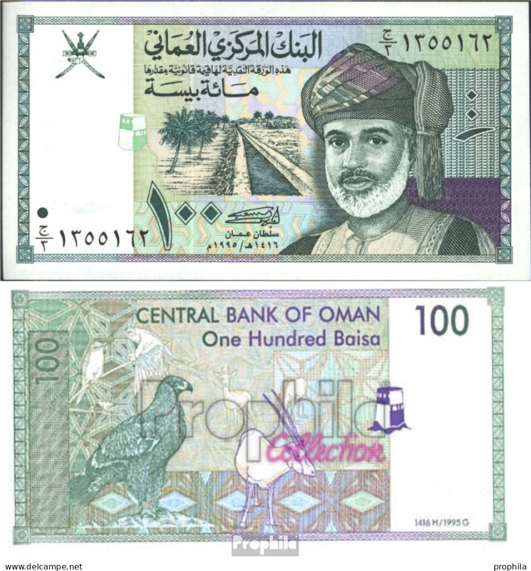 Oman Pick-Nr: 31 Bankfrisch 1995 100 Baisa - Oman