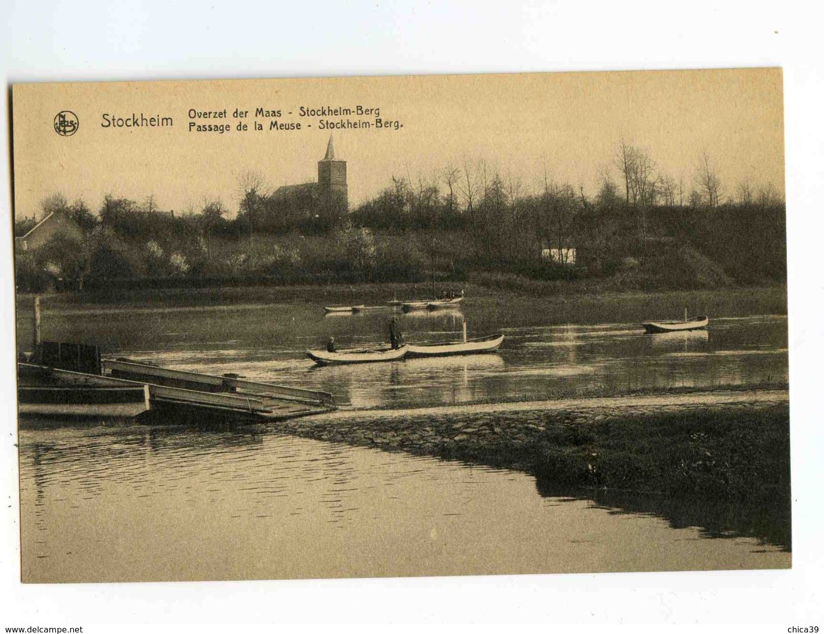 C 60  -  Stockeim  -  Overzet Der Maas  -  Stockheim-Berg  -  Passage De La Meuse - Dilsen-Stokkem