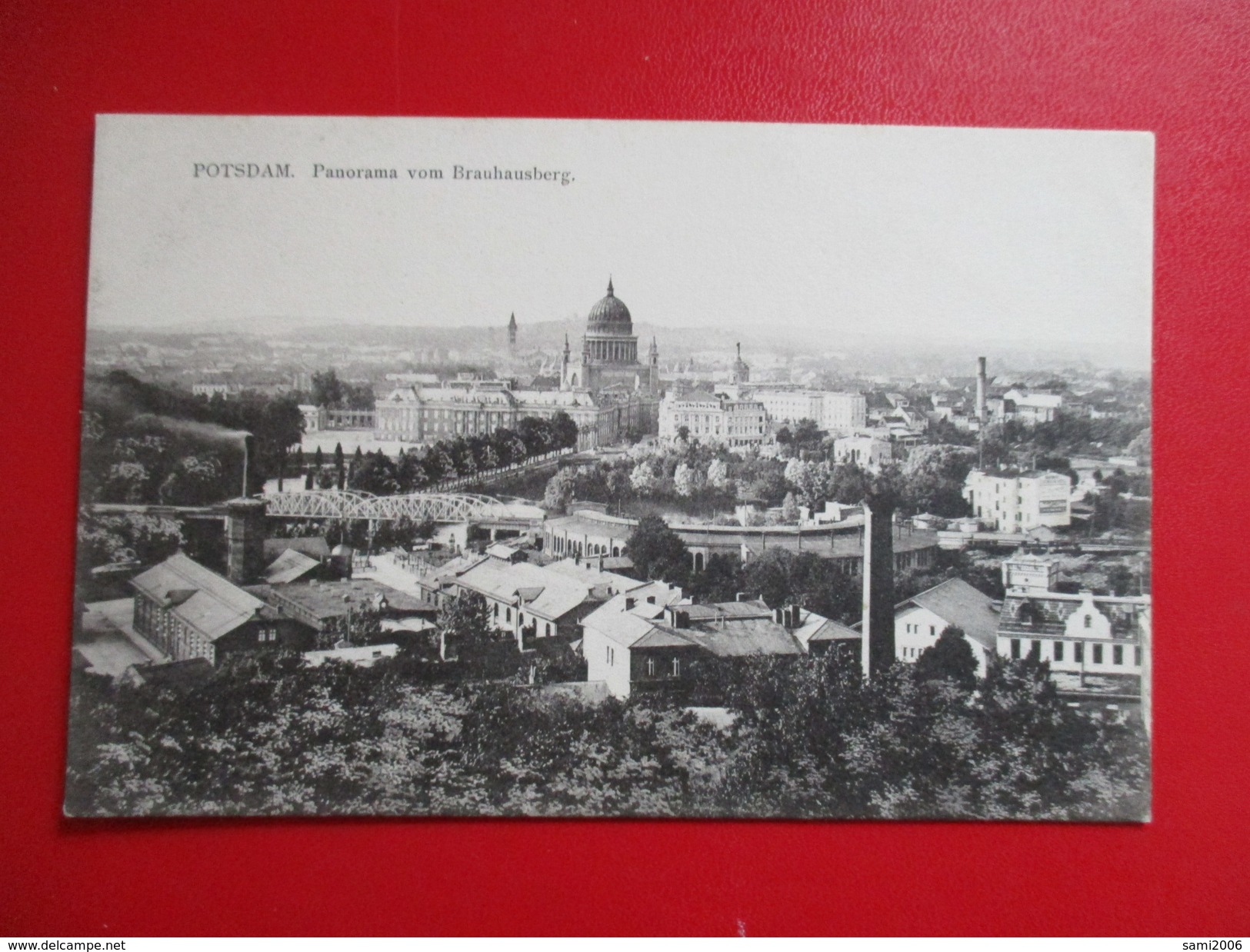 CPA ALLEMAGNE POSTDAM PANORAMA VOM BRAUHAUSBERG - Potsdam