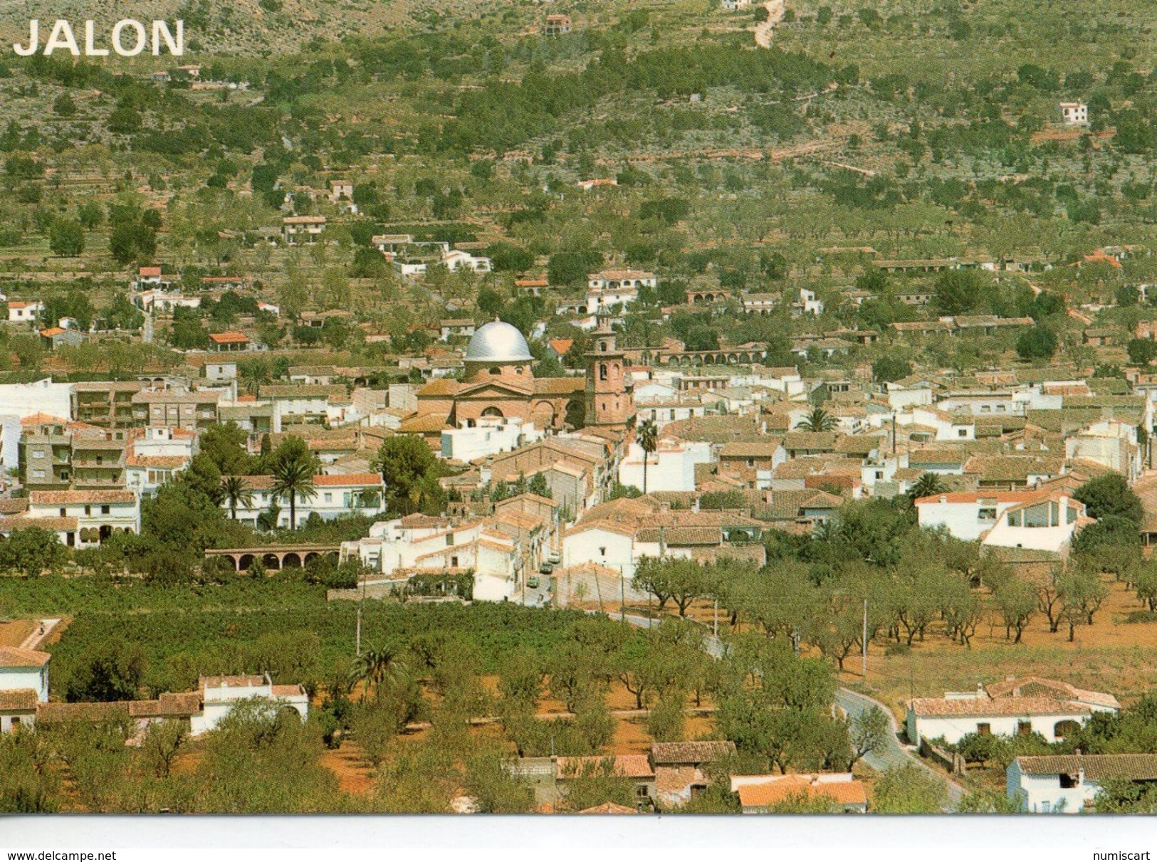 Espagne Jalon Belle Vue De La Ville - Autres & Non Classés