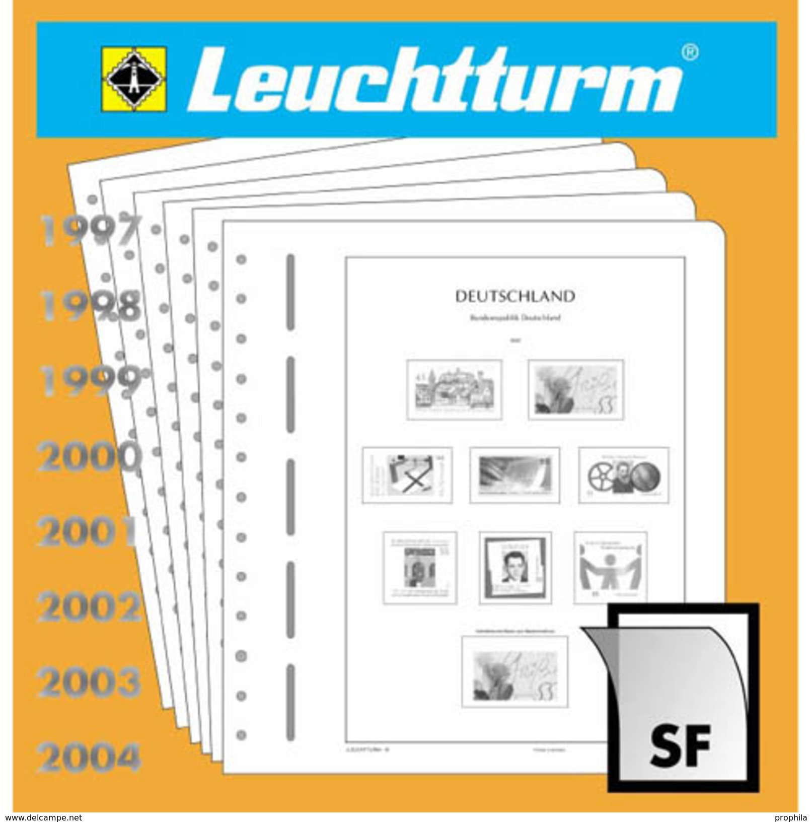 LEUCHTTURM Feuilles Complémentaires SF Suisse Pro Juventute 2017 - Pre-printed Pages