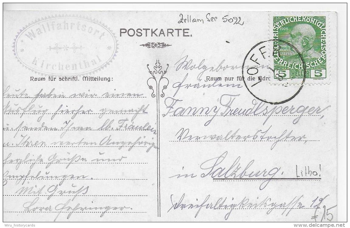 AK 0824  Maria Kirchenthal Bei Lofer - Verlag Fischer Um 1908 - Lofer