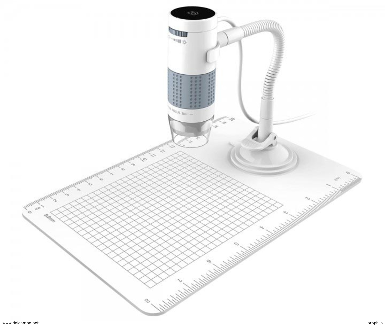 Lindner S66144 DigiMicroscope Flex - Digitalmikroskop Mit Vergrößerung 60x, 250x - Pinzas, Lupas Y Microscopios