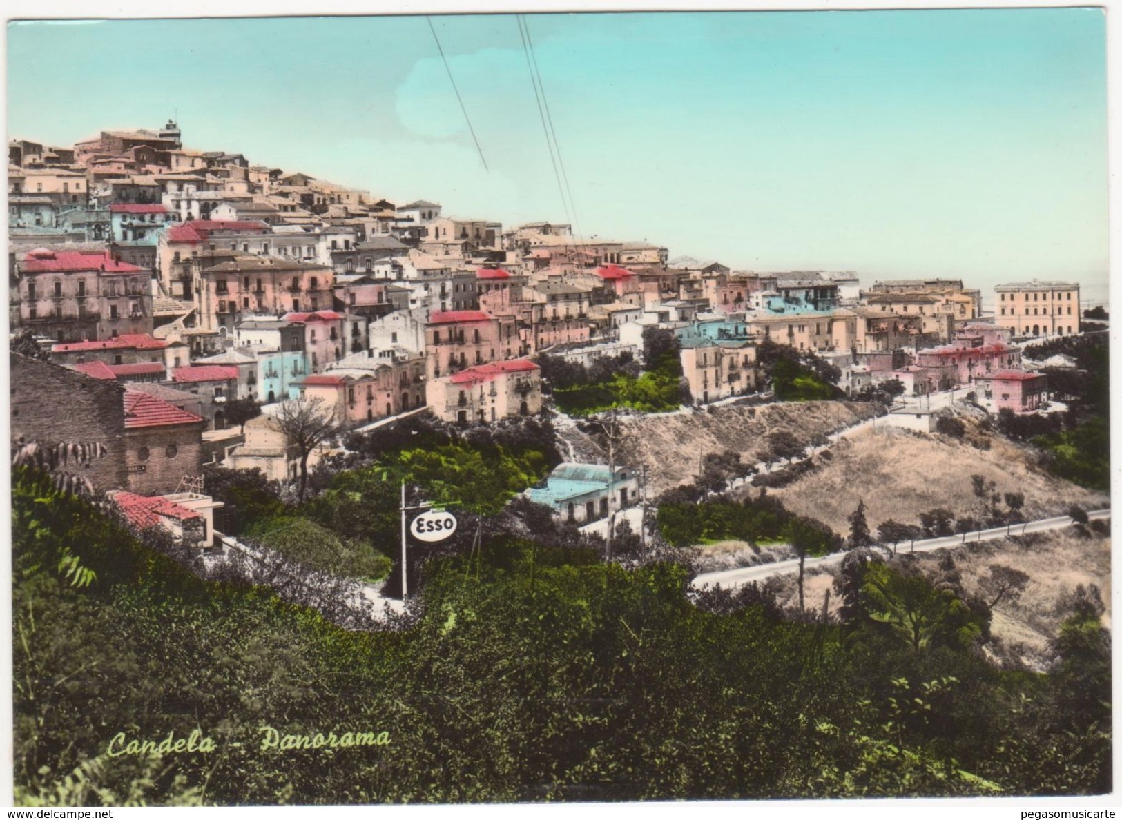 A042 CANDELA FOGGIA PANORAMA 1960 CIRCA - Foggia