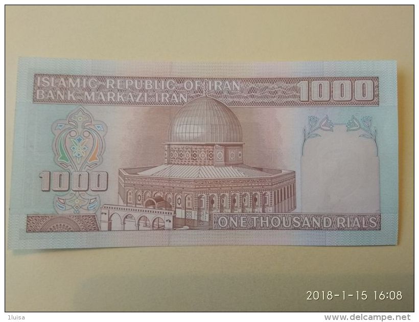 1000 Rial 1982-2002 - Iran