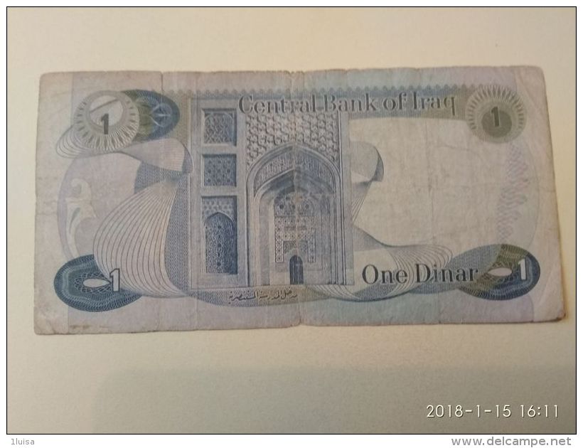 1 Dinars 1973 - Iraq