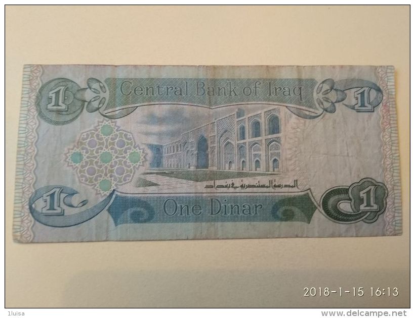 1 Dinars 1980 - Irak