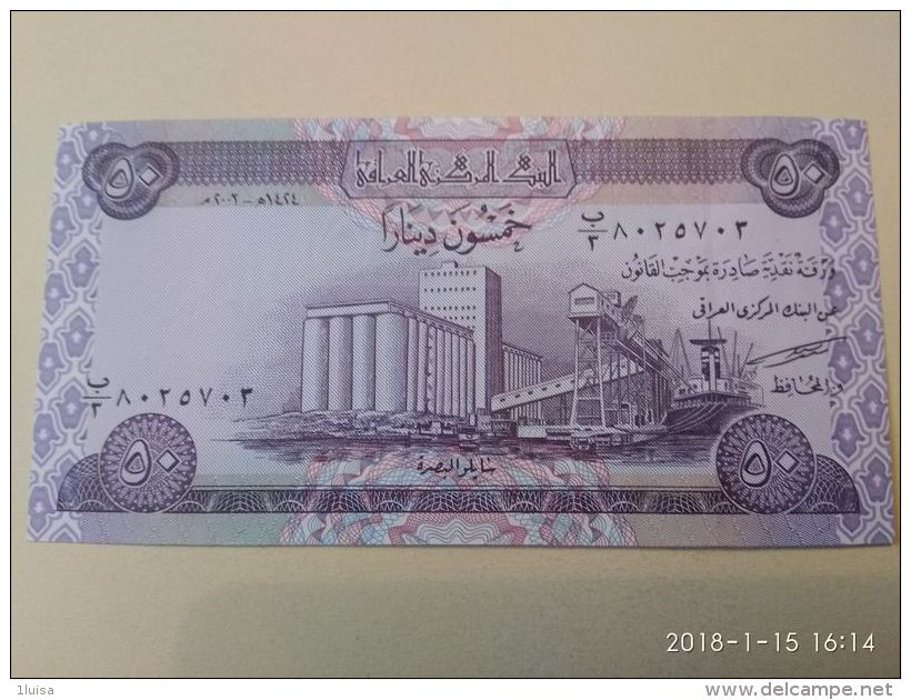 50 Dinars 2003 - Iraq