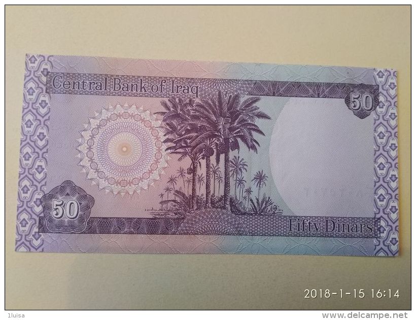 50 Dinars 2003 - Iraq