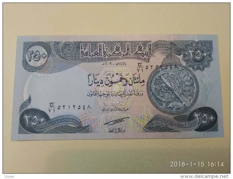 250 Dinars 2003 - Iraq