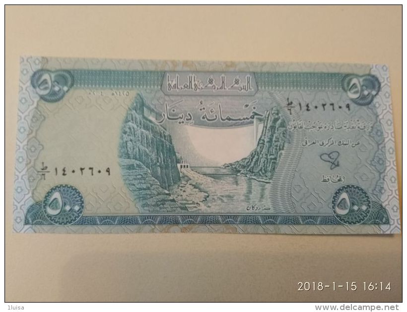 500 Dinars 2004 - Iraq