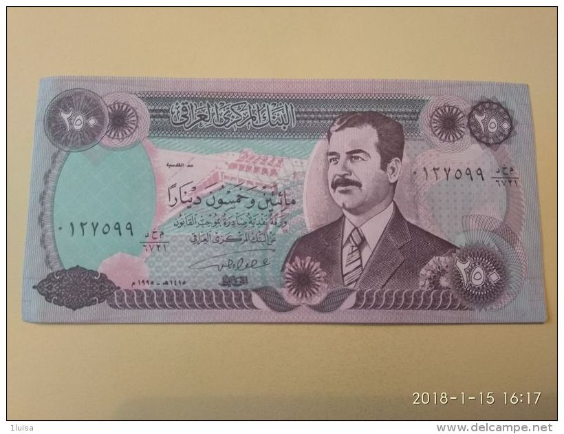 250 Dinars 1995 - Iraq